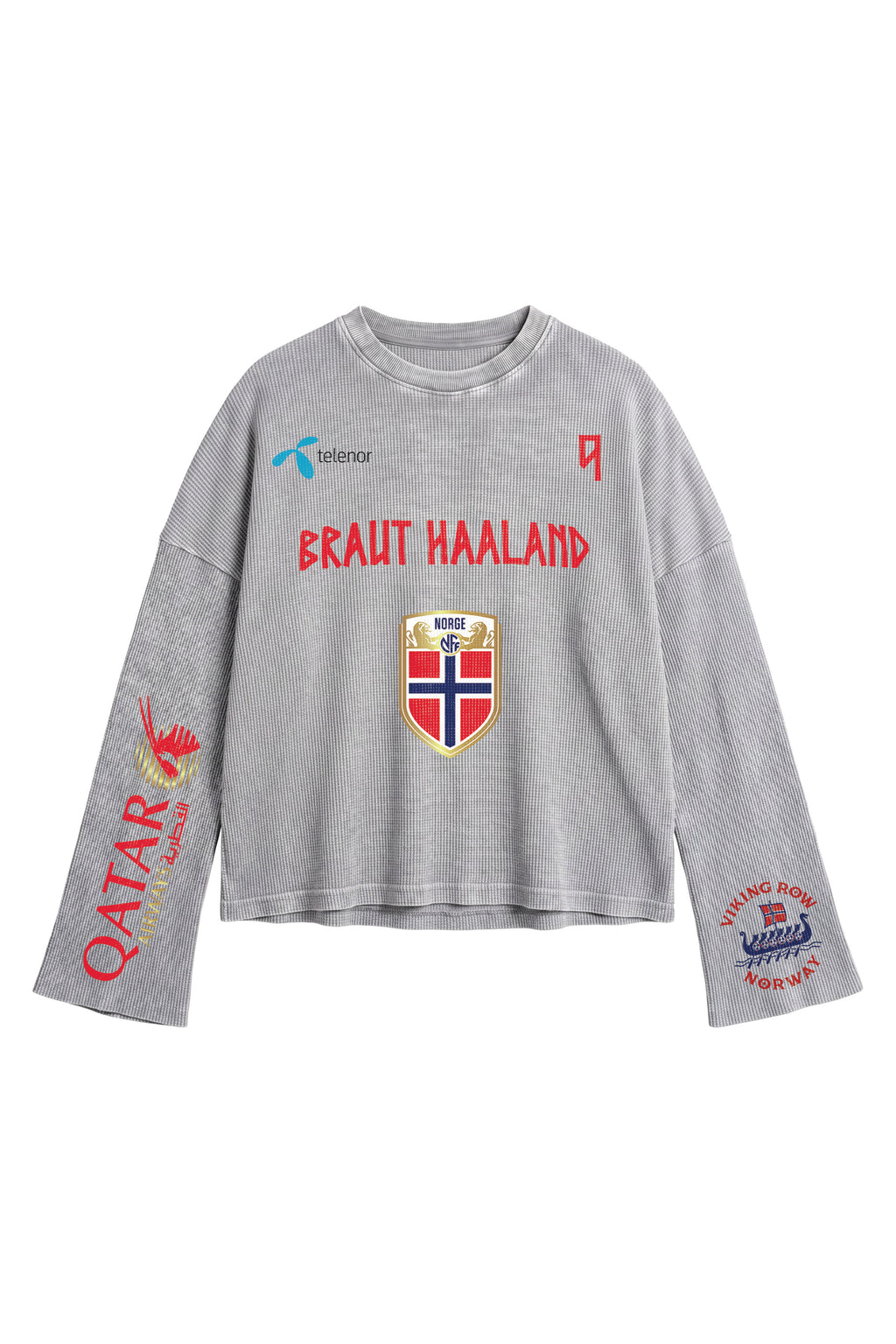 HAALAND WAFFLE TEE