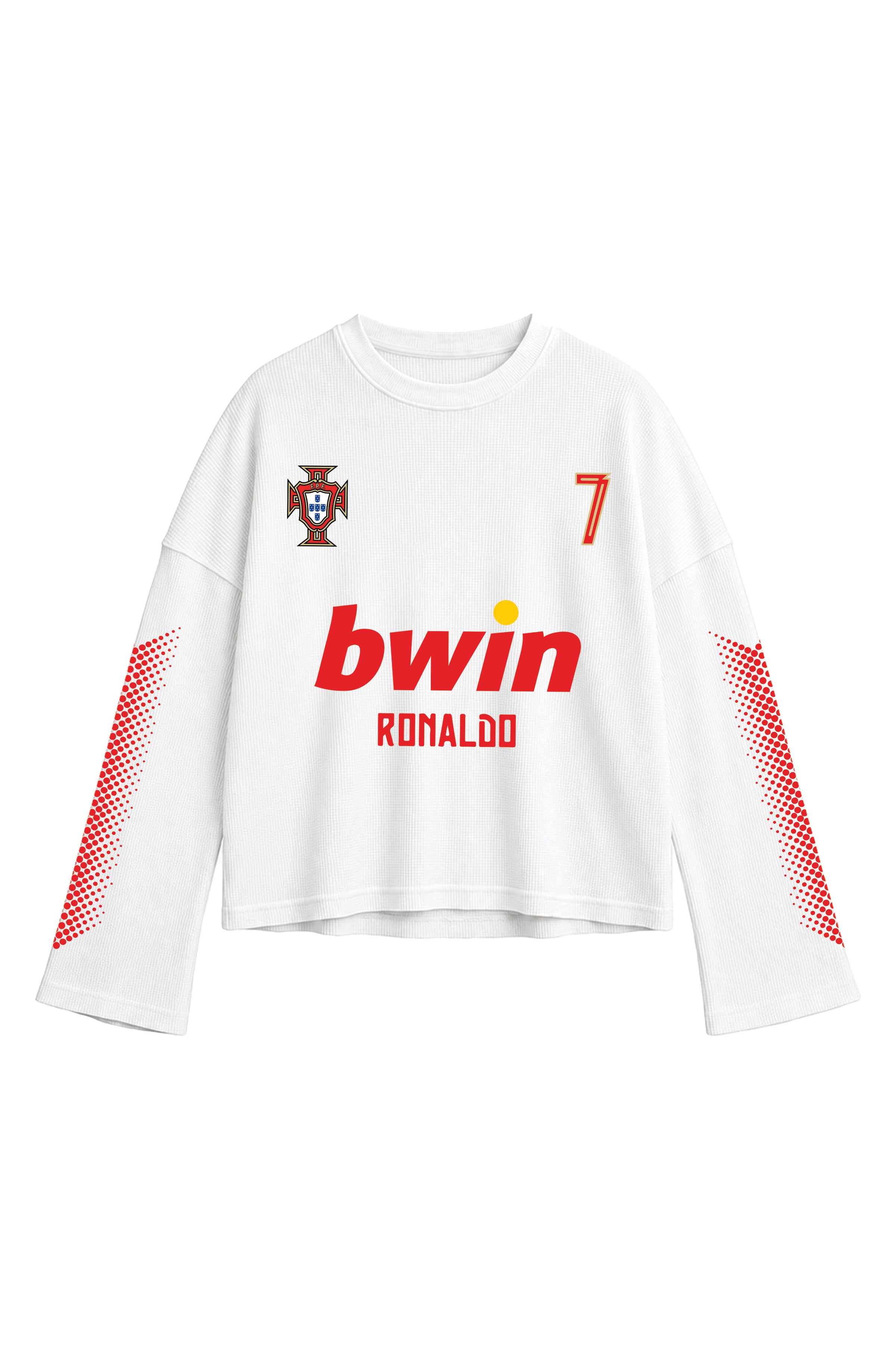 RONALDO WAFFLE TEE