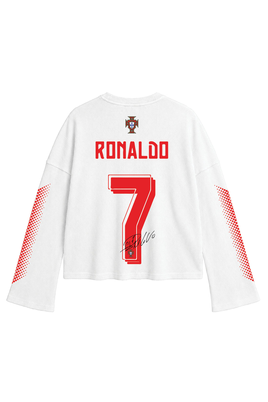 RONALDO WAFFLE TEE