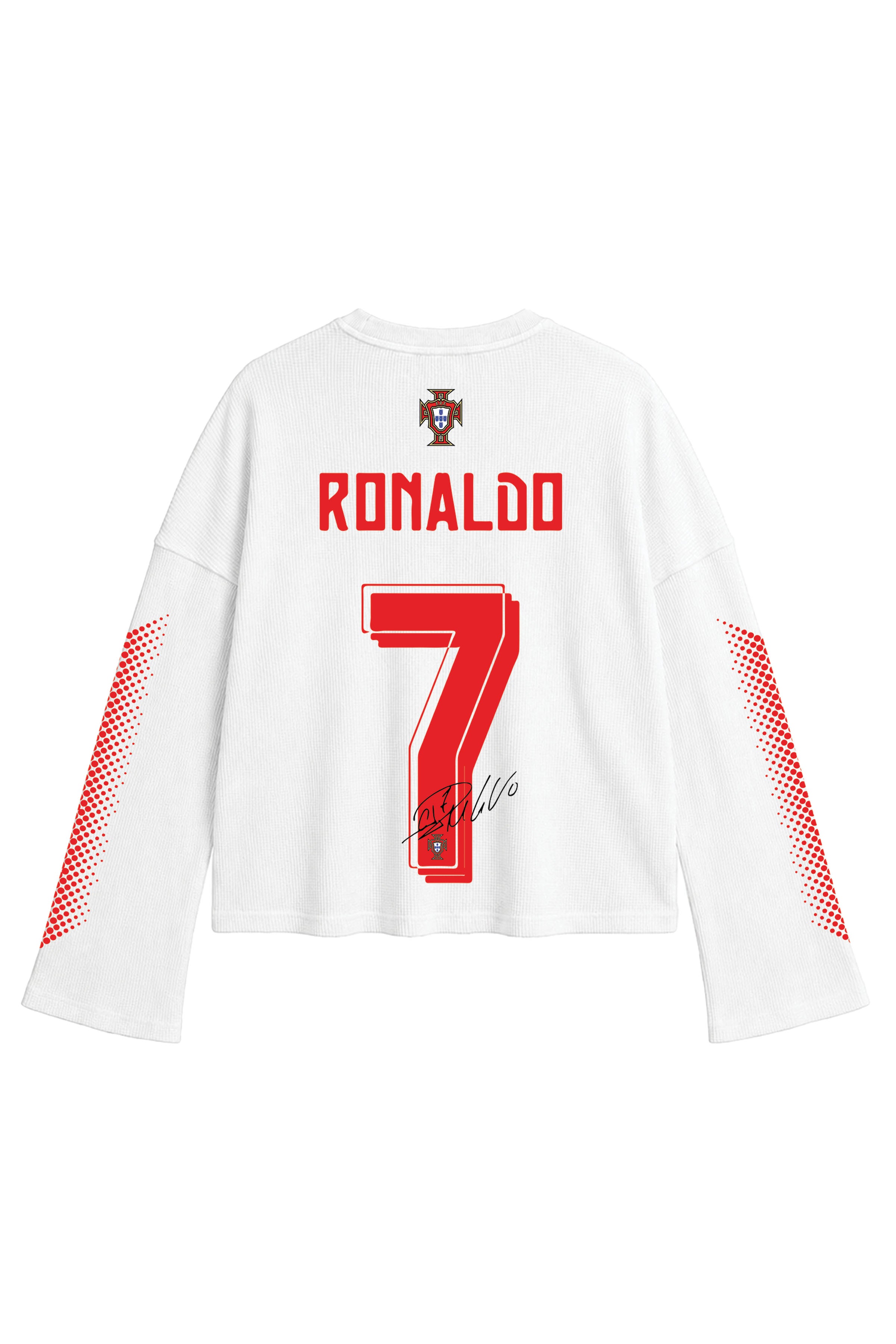 RONALDO WAFFLE TEE
